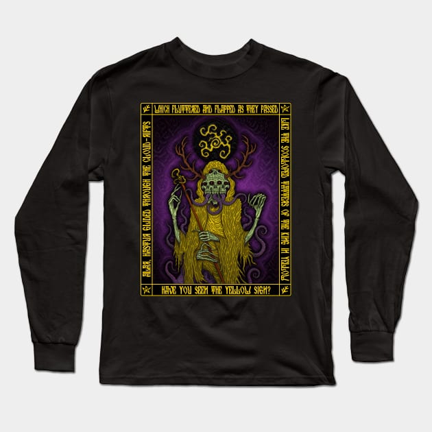 Hastur Icon - Azhmodai 2019 Long Sleeve T-Shirt by azhmodai